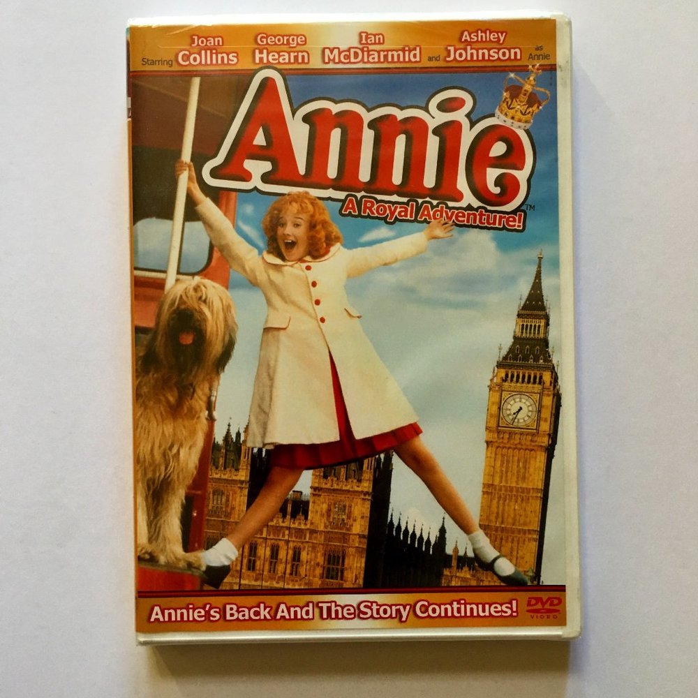 NWT - SEALED - ANNIE - A Royal Adventure! DVD